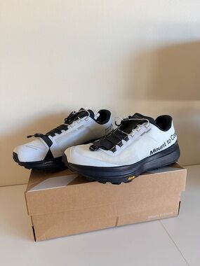 Mount to Coast T1 Trail Running Shoes – Men’s 12.5 White/Black NWOT